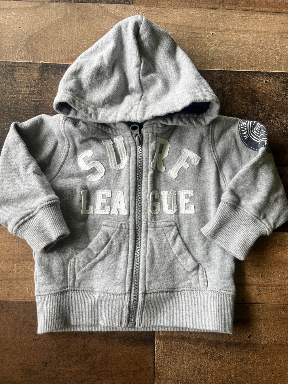3/$15 ✨ Baby Boy Carter's Full Zip Gray Hoodie | 6M